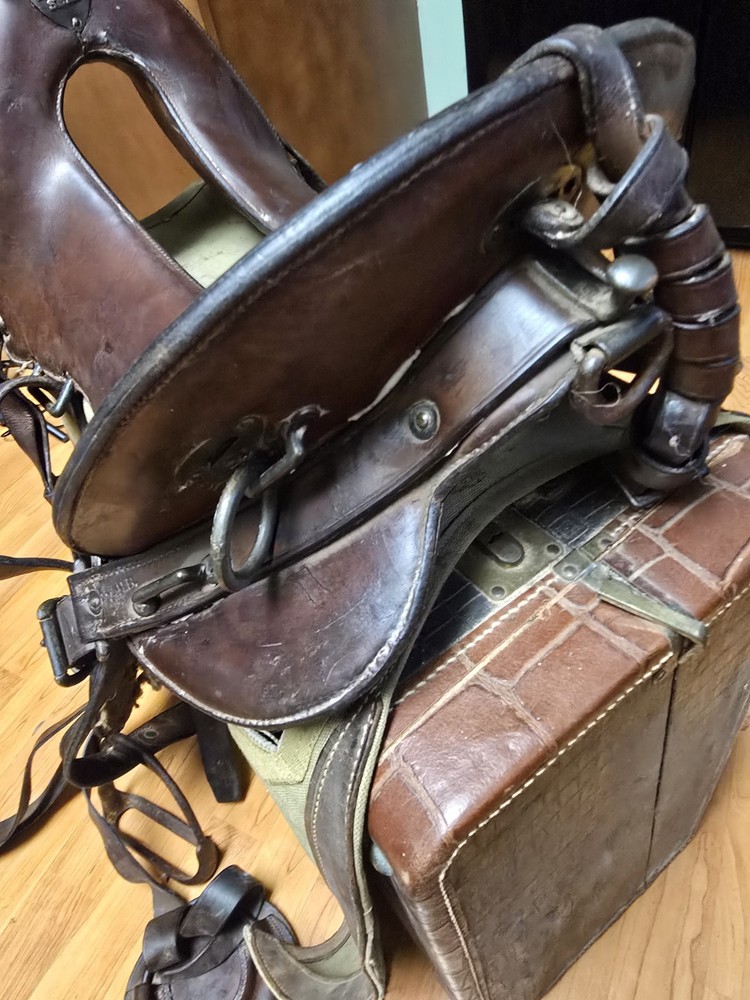 US Cavalry M1904 McClellan Saddle Marked JCH,LEW