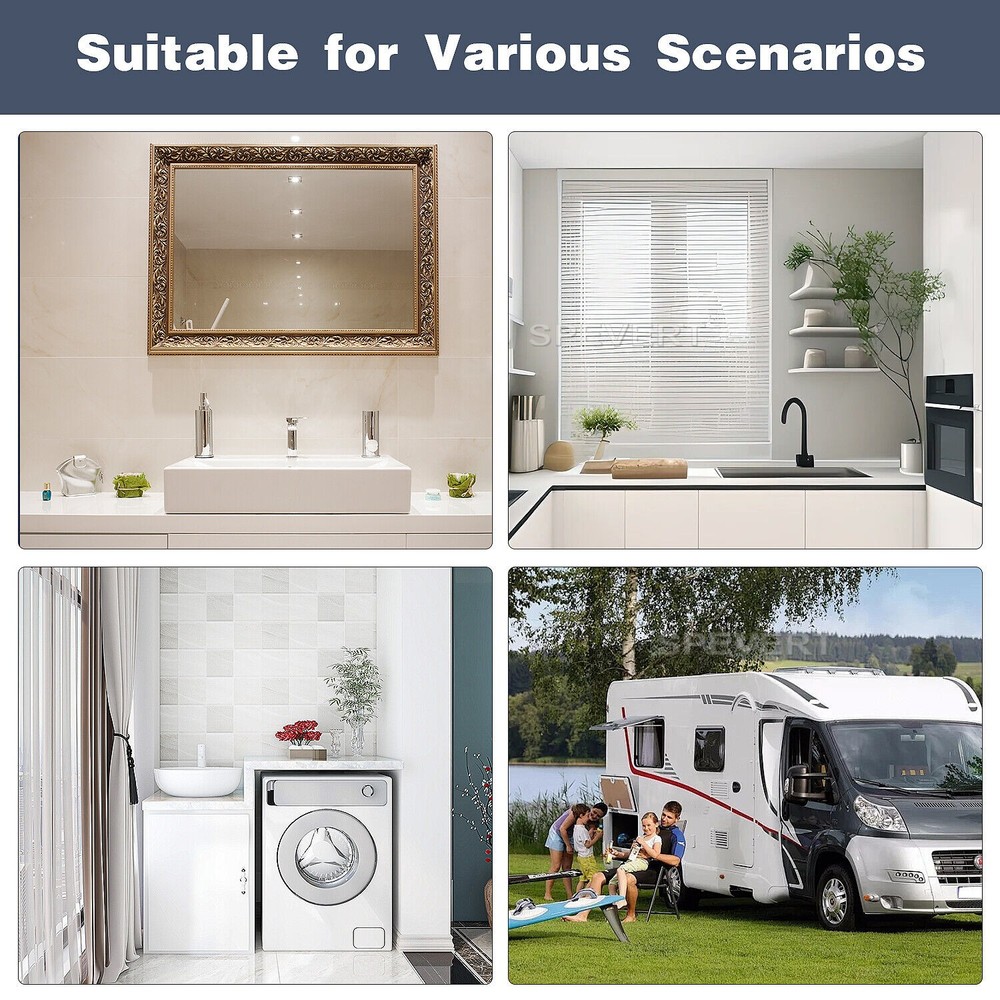 3500W Tankless Electric Instant Water Heater Tap Hot Shower for Bath Kitchen