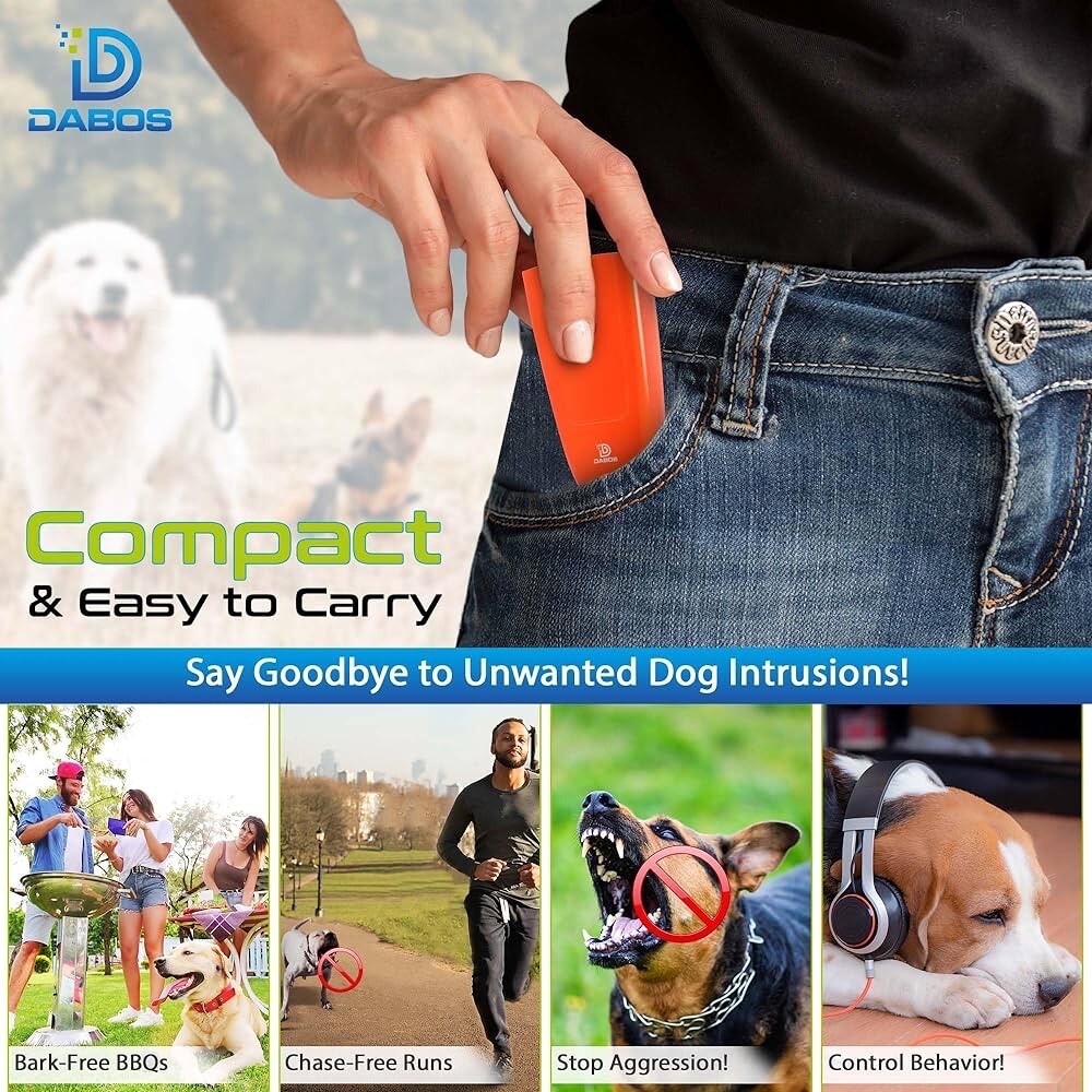 Dog Deterrent Ultrasonic Anti Bark Pet Control Training Repeller Device