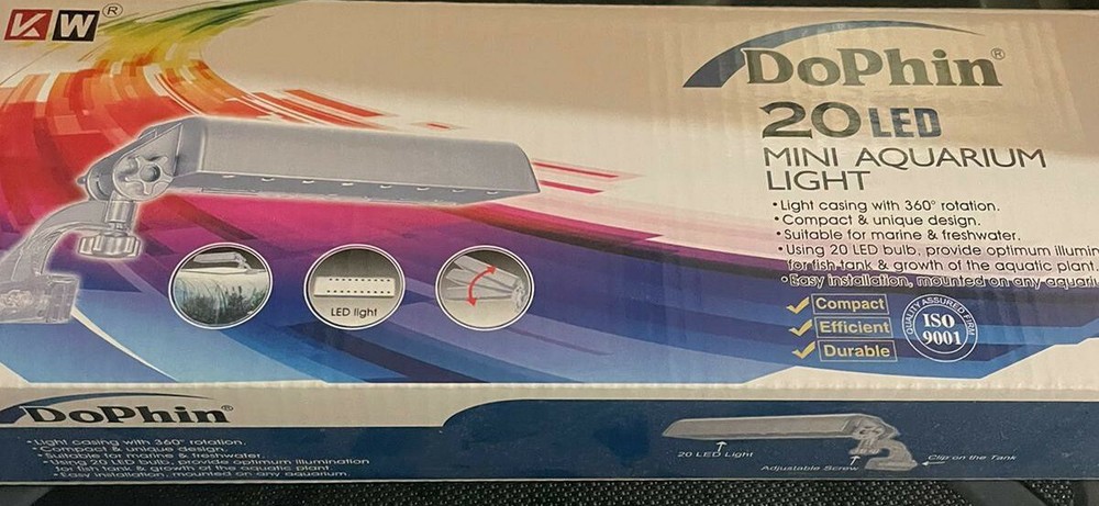 Dophin 20 LED  Mini Aquarium Light
