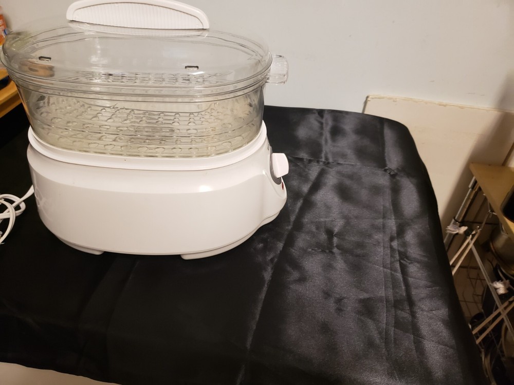 Rival Two Tier Food Steamer Auto Off Auto Timer CKRVSTLM21