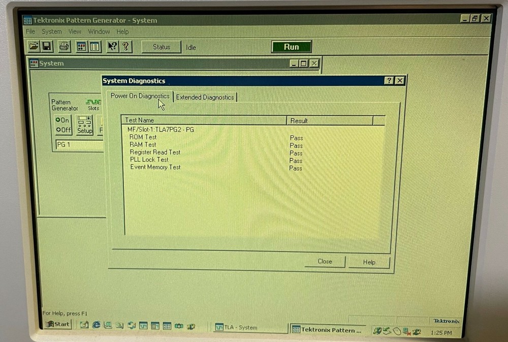 TEKTRONIX TLA7PG2 Pattern Generator Module