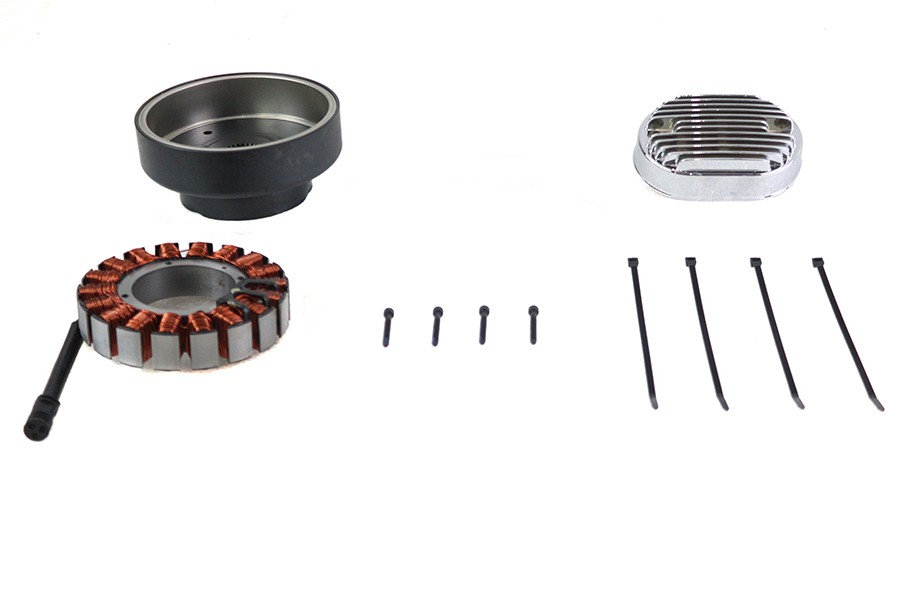 Alternator Charging System Kit 50 Amp for Harley-Davidson