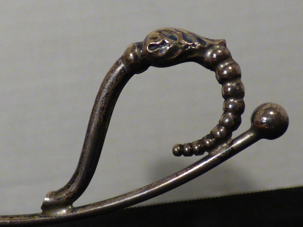 Antique Vintage Silver Webster Candle Snuffer Jointed Hinged Bendable