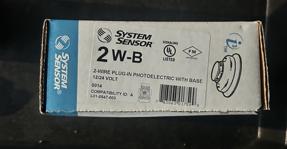 System Sensor 2W-B Photoelectric Smoke Detector