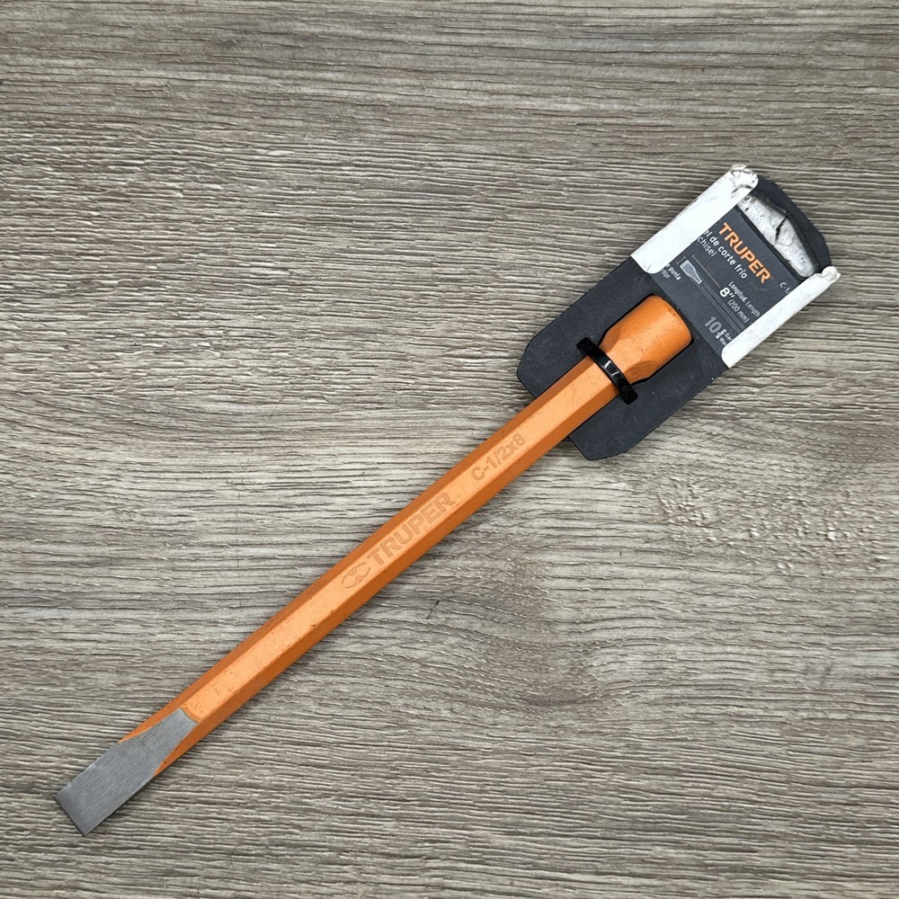 Truper C-1/2X8 1/2 X 8" cold cut chisel
