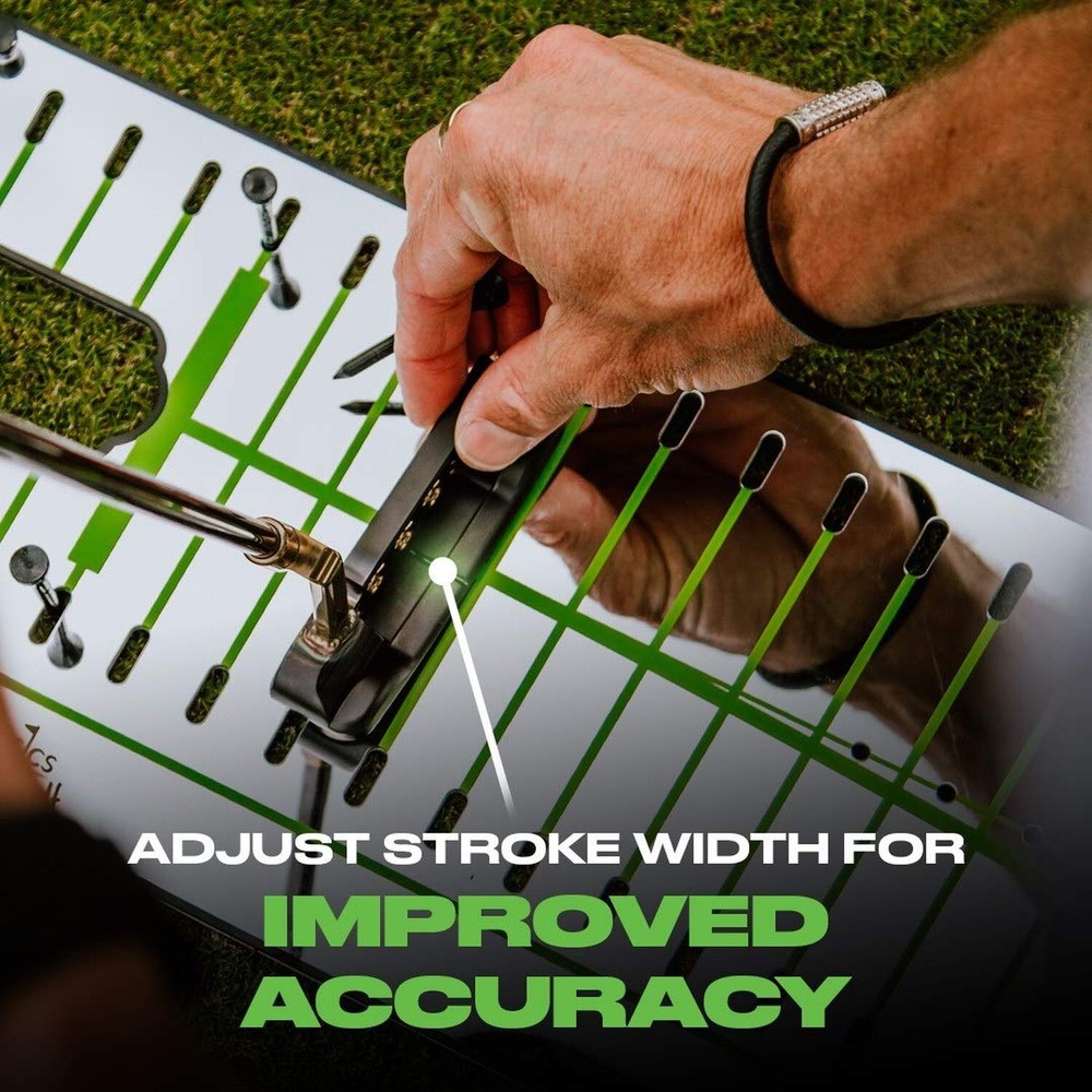 Maximize Your Golf Game: Pro Path Putting Mirror - Portable Training Aid - Pe...
