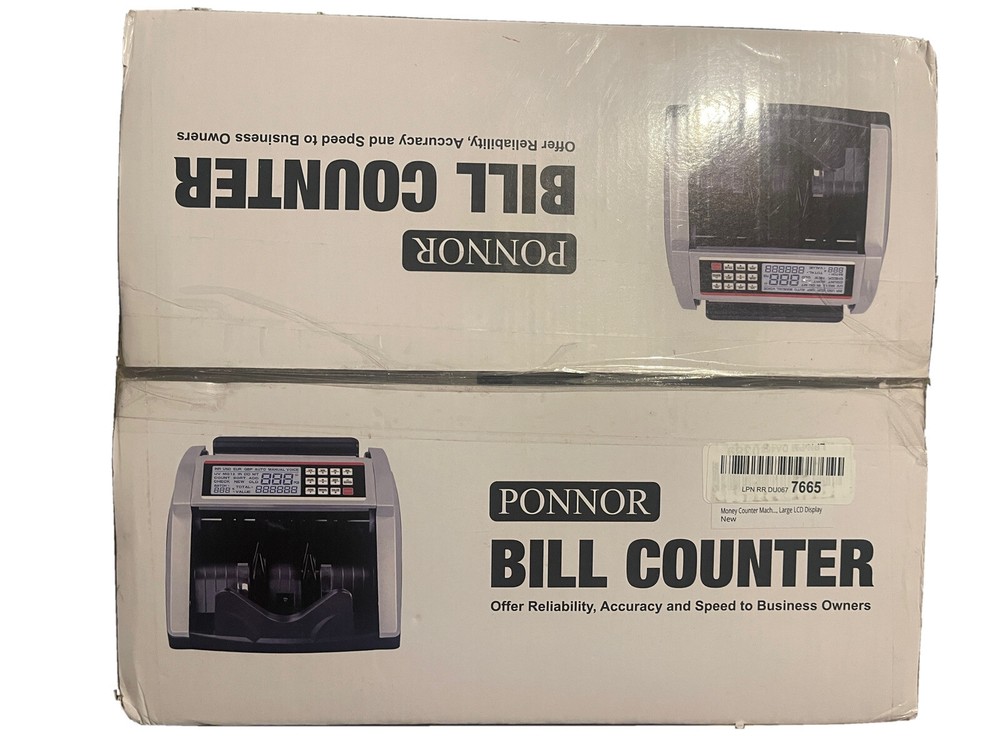 Ponnor Bill Counter Al1500