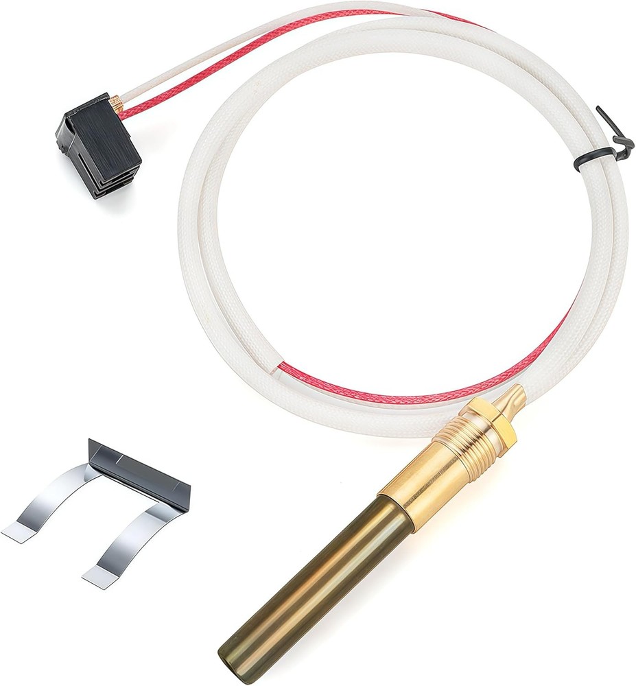 LP Thermopile Senor Component for Pilot Burner Assembly Replace White