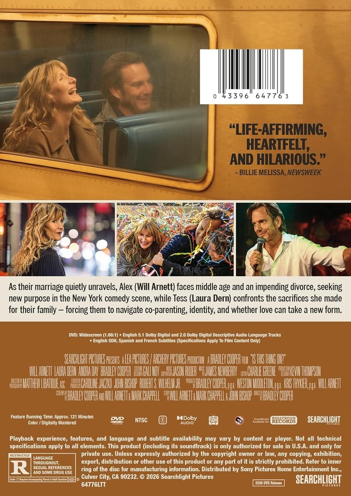 Is This Thing On? (DVD) NEW