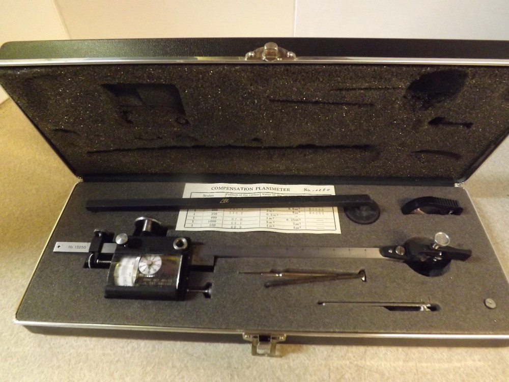 LUTZ COMPENSATION  PLANIMETER  NO. 13250
