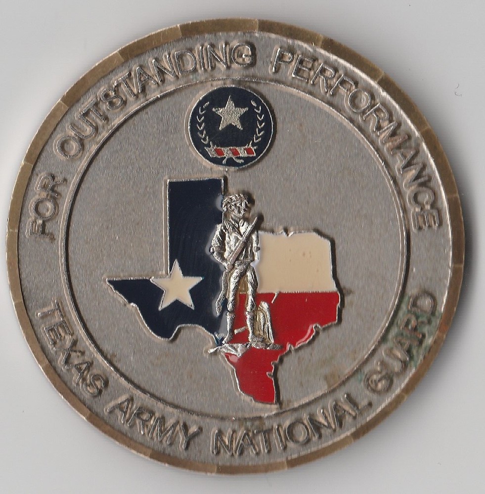 71st Troop Command Texas  CSM  Coin 2" DIA C-1