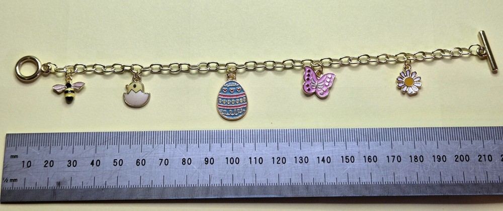 Charm Bracelet Easter theme