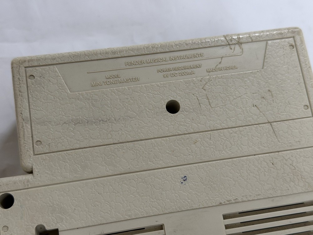Fender Mini Tone-Master Miniature Amp Battery Powered