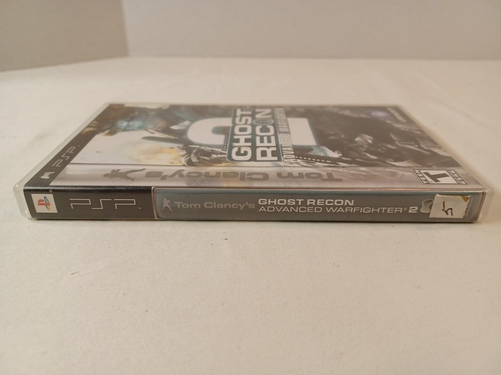 Ghost Recon 2 Advanced Warfighter PSP Video Game -EMPTY CASE ONLY-