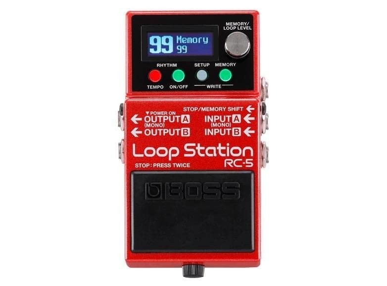 BOSS RC Loop Station, Easy to Operate