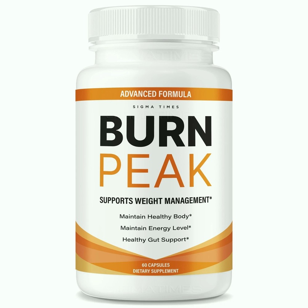 (5 Pack) Burn Peak for Advanced Weight Loss, BurnPeak Fat-Burner Formula