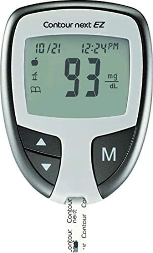 Contour Next EZ Blood Glucose Meter Accurate Testing No Coding Personal Stats