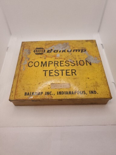 Vintage Balkamp Compression Tester Kit Indianapolis IND NAPA