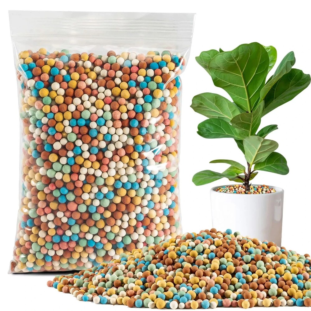 Sukh Clay Pebbles for Plants - 15OZ Small Indoor Multi