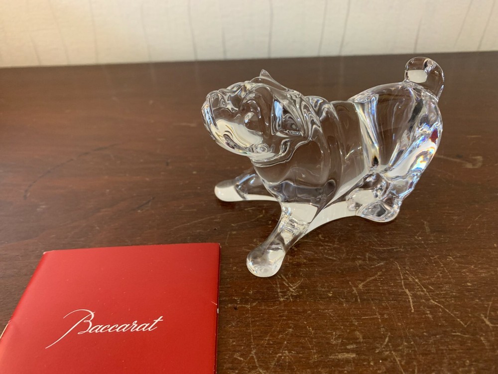 Baccarat Crystal Pug Dog