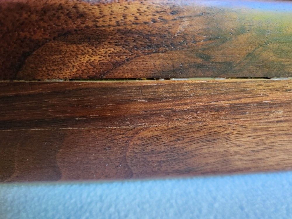 Hand Crafted Solid Wood Vase Walnut Oak Rectangle 8 1/4"