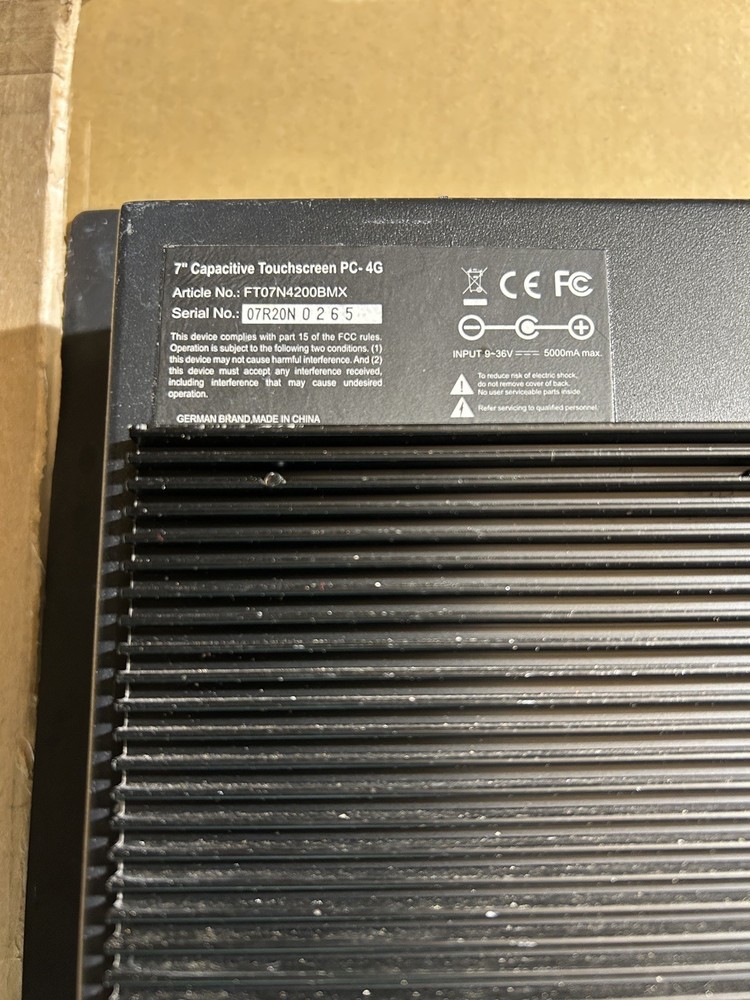 ButterflyMx Video Intercom 7” Recessed Capacitive Touchscreen Pc