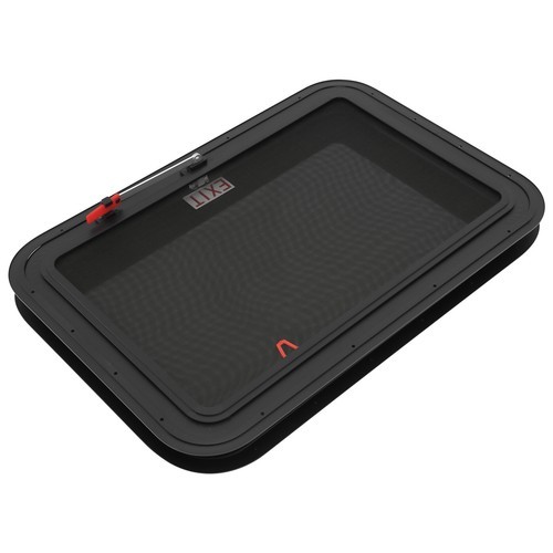 RV Camper Exit Window Push Out Glass Window Venting Window Rectangular 30-40°