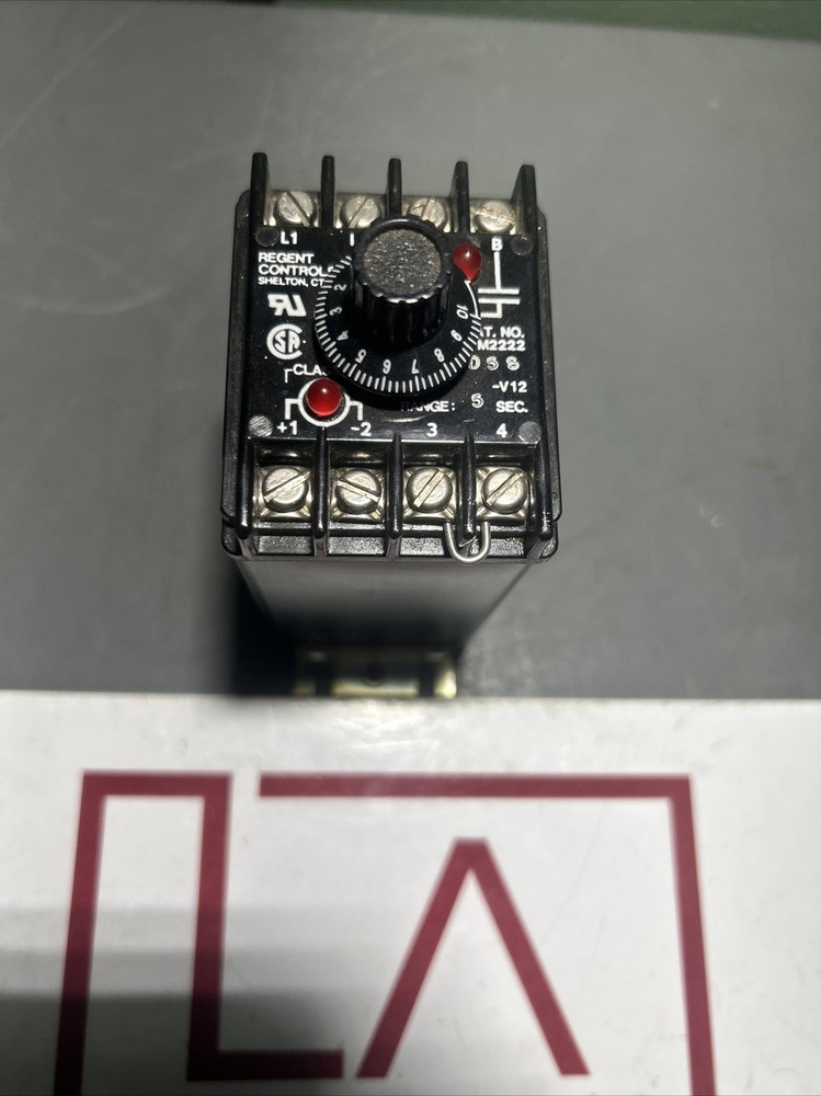 REGENT CONTROLS TM2222-D1.0S-120 SOLID STATE TIMER 120VAC NEW NO BOX