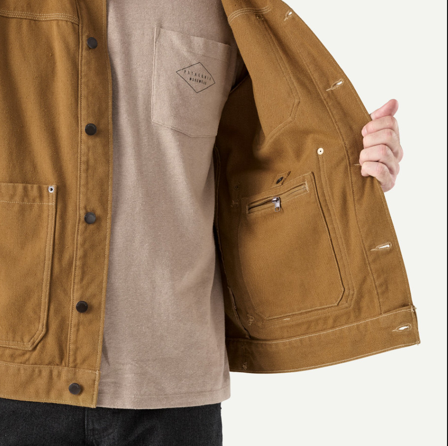 Men's Iron Forge Canvas Chore Coat Coriander Brown
