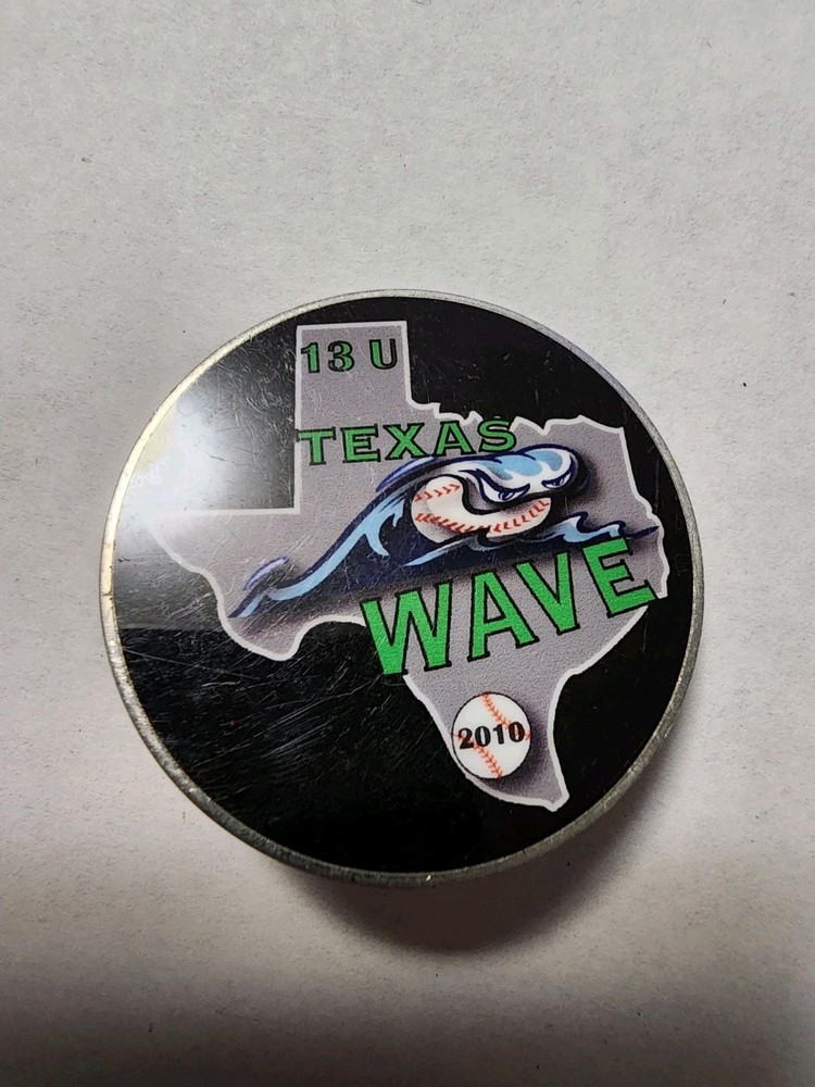 2010 Texas Wave 13U Baseball Pin