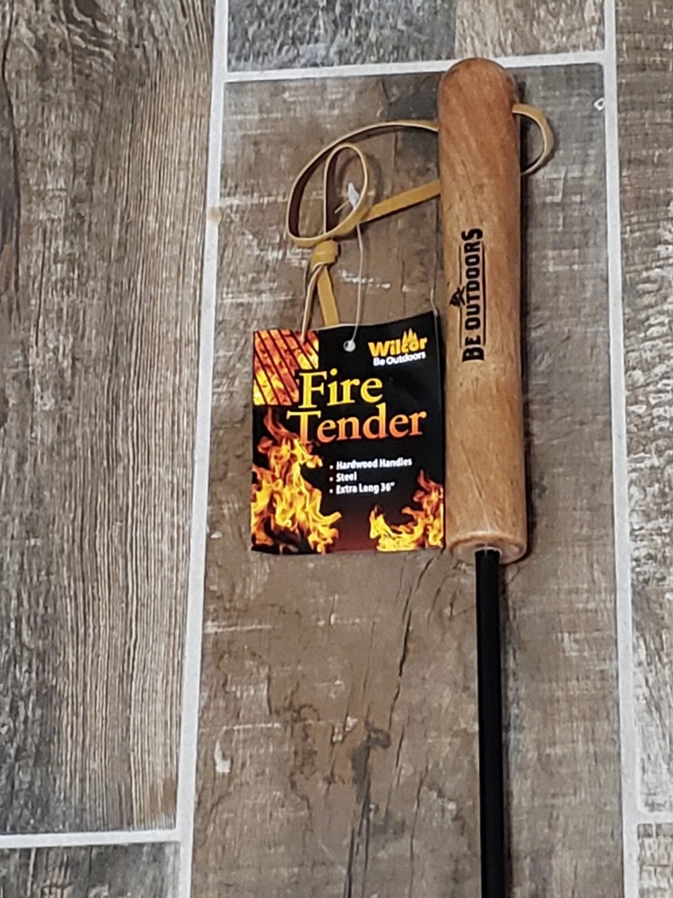 Campfire Fireplace Fire Tender Poker Tool Extra Long 36"