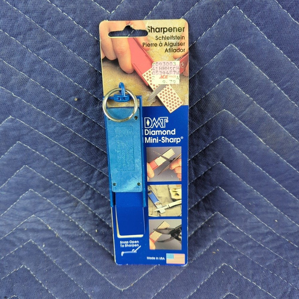 DMT F70C Mini Sharp Portable Folding Knife Sharpener Keychain Keyring Coarse