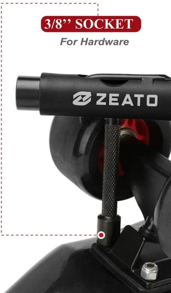 Skate Tool All-in-One Multi-Function Portable Skateboard T Tools Accessory - ...