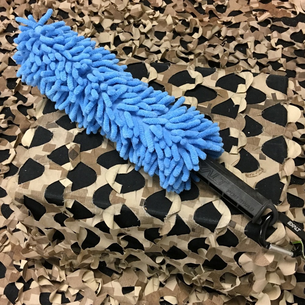NEW Exalt Paintbal Pod Swab - Light Blue/Black