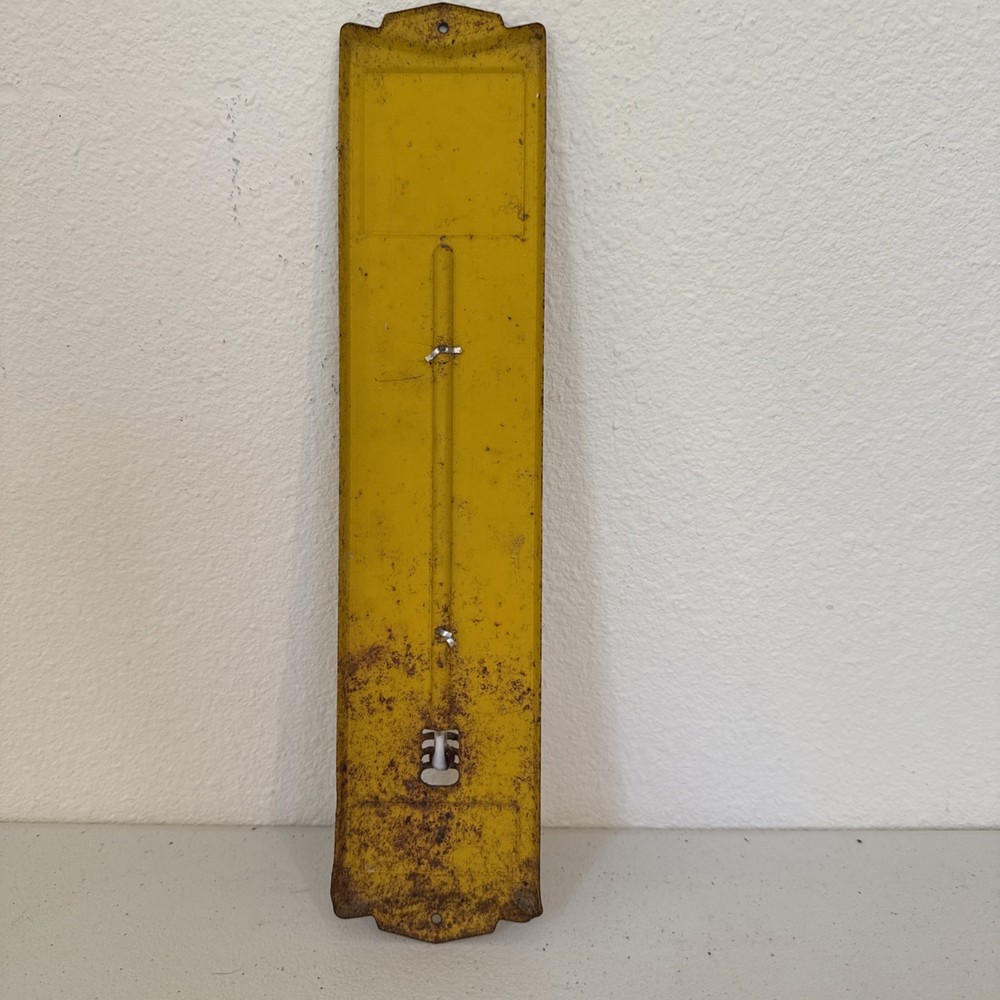 Vintage John Deer Metal Thermometer