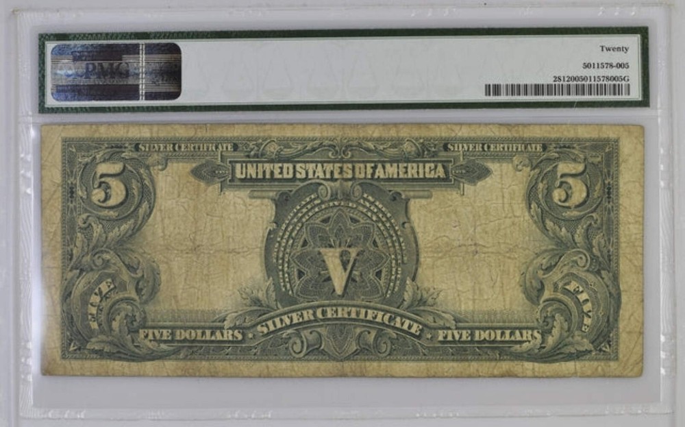 FR 281 1899 $5 Silver Certificate