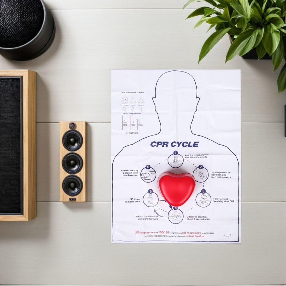 Cardiac Training Model Cpr Hands-only Practice Equipment