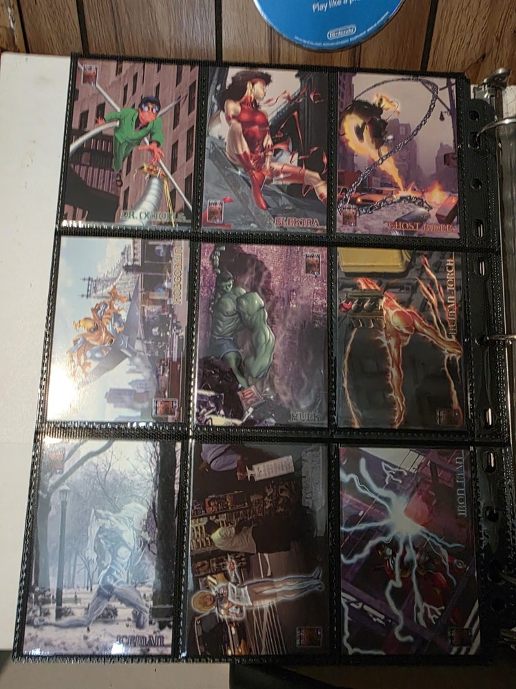 1997 Marvel Premium QFX Complete Set - Base, Lazerblast Die Cut, Photographix