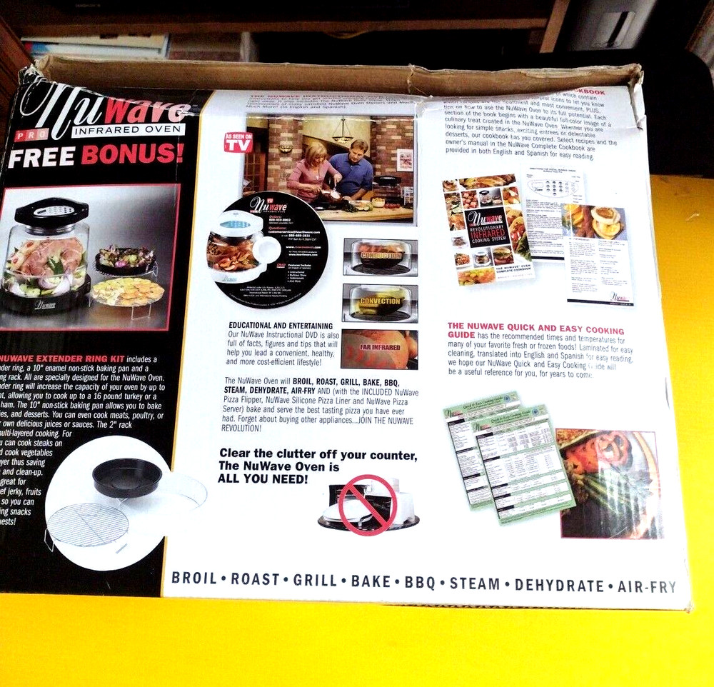 NuWave Oven ( BRAND NEW BUT MISSING THE PLASTIC DOME ) Otherwise Complete 20322