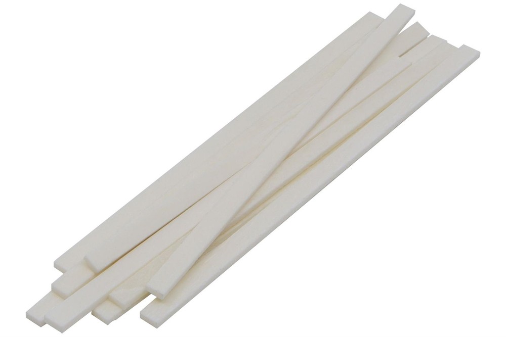 Bone Saddle Shims - White - 3.5" x .14" x .04" - 10 pack