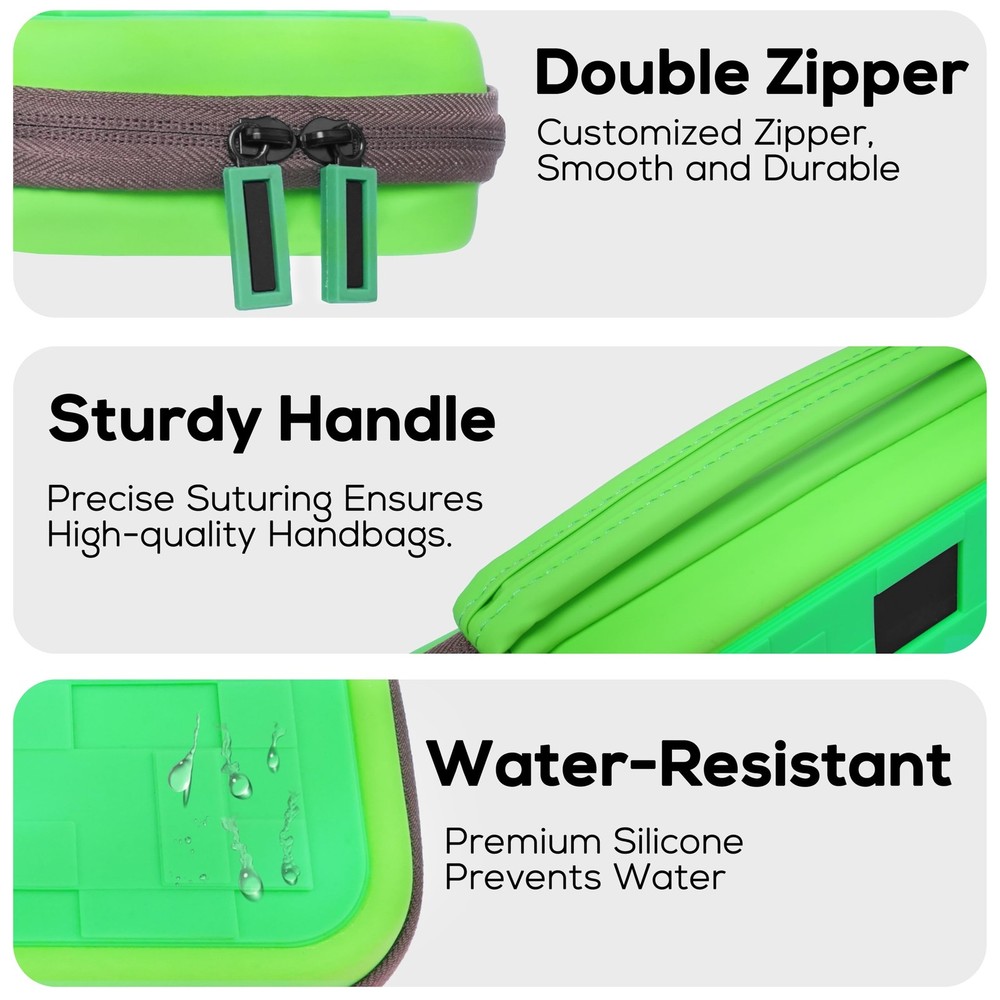 TIKOdirect Carrying Case Switch OLED Model 2021, 2021 Green