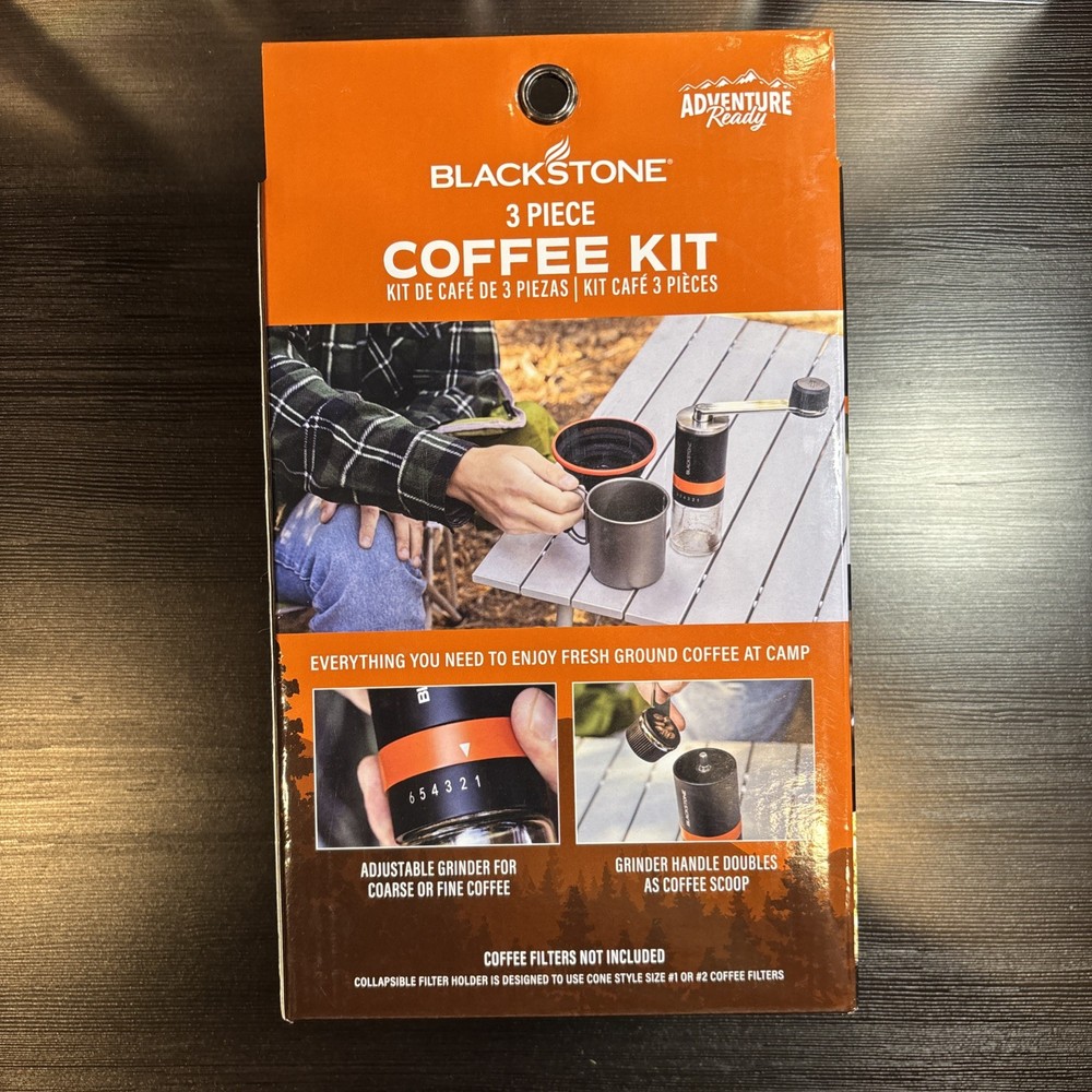 Blackstone Adventure Ready 3 Piece Coffee Kit