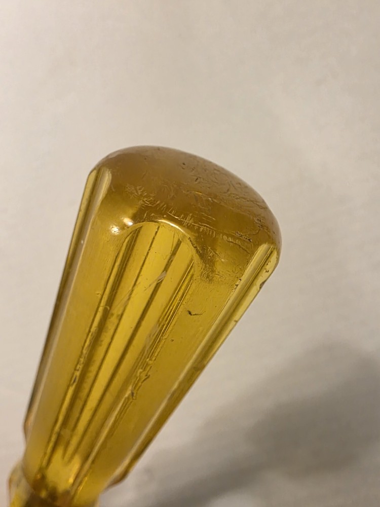 Flat Screwdriver Irwin USA Yellow Handle