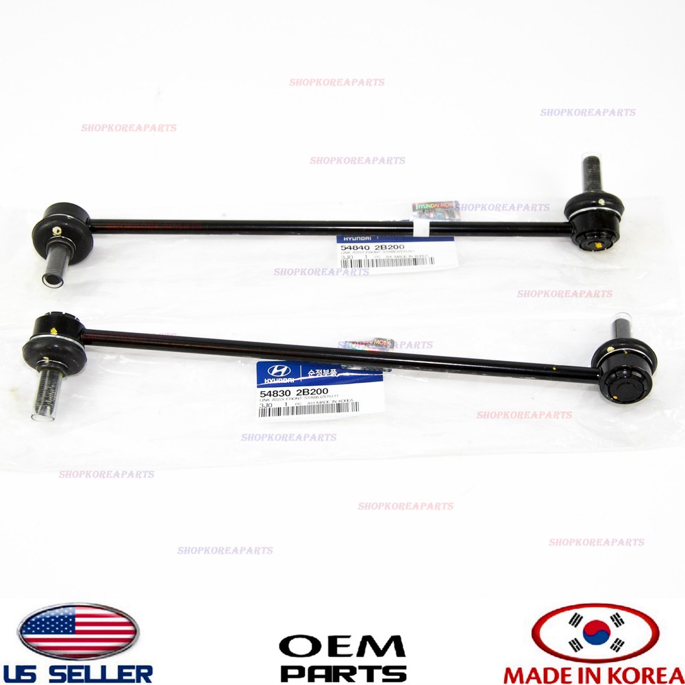 FRONT STABILIZER LINK BAR set 2pc LEFT+RIGHT 【GENUINE】 SANTA FE VERACRUZ SORENTO