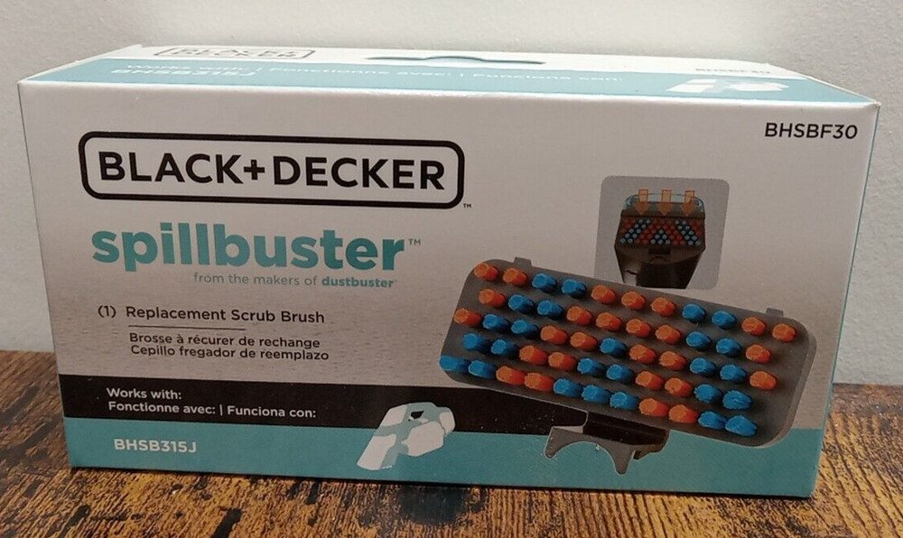 Black & Decker  Spillbuster Replacement Scrub Brush BHSBF30 NEW