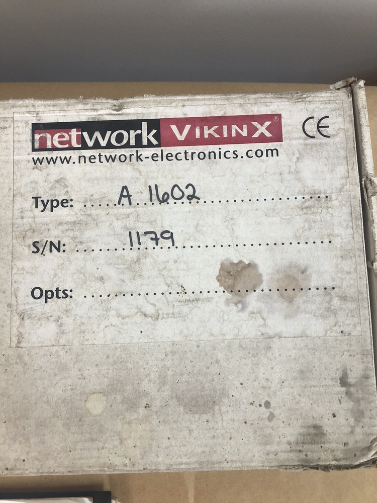 Nevion Network VikinX Analog Audio Router V1602