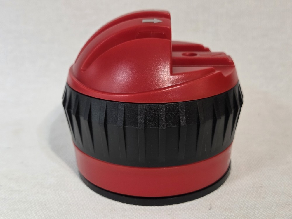 Chefologist 3-Stage Mini Knife Sharpener Red