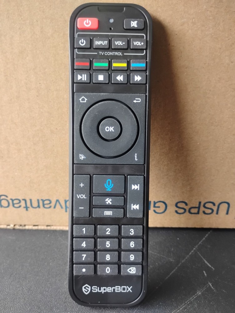 SuperBox Remote Control Voice Control S5 Pro  S5 Max