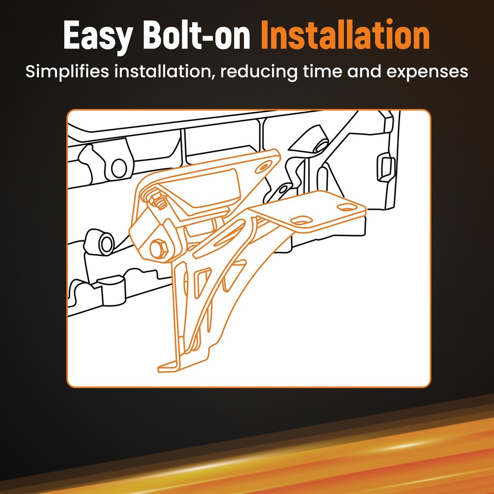 LS Conversion Mount Kit for Chevy C10 1963-1972 Engine Mounting Brackets